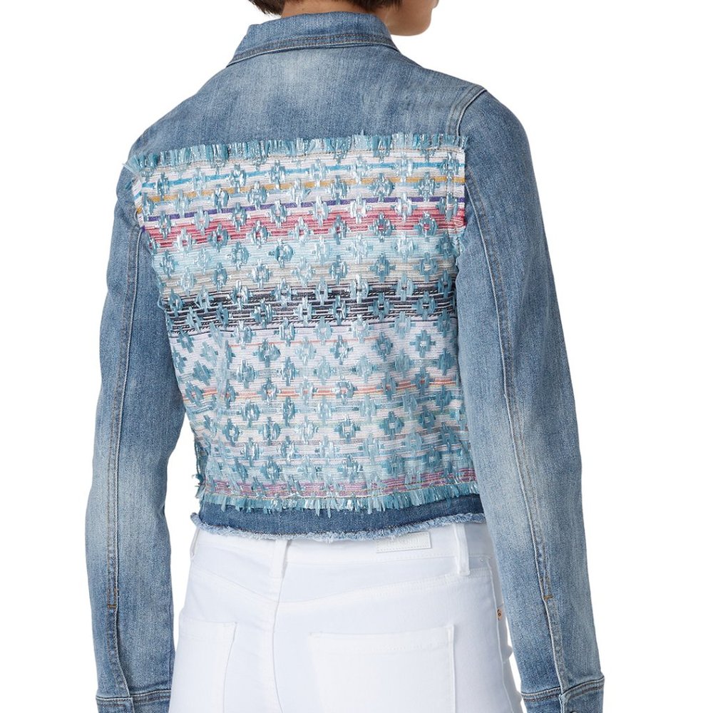 Ramy Brook Murray Jacket in Blue - Picture 3 of 5